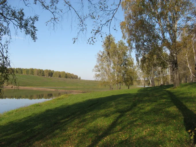Озеро в Кемеровской области Сибирь Фото
