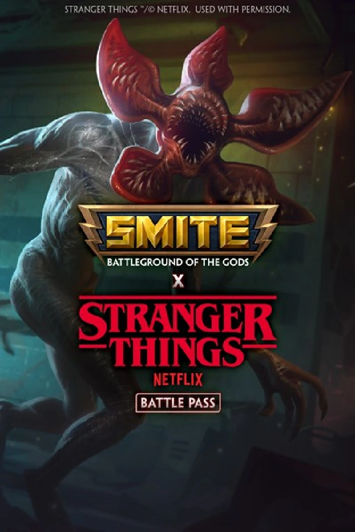 SMITE X Stranger Things Battle Pass Points Key IN-GAME