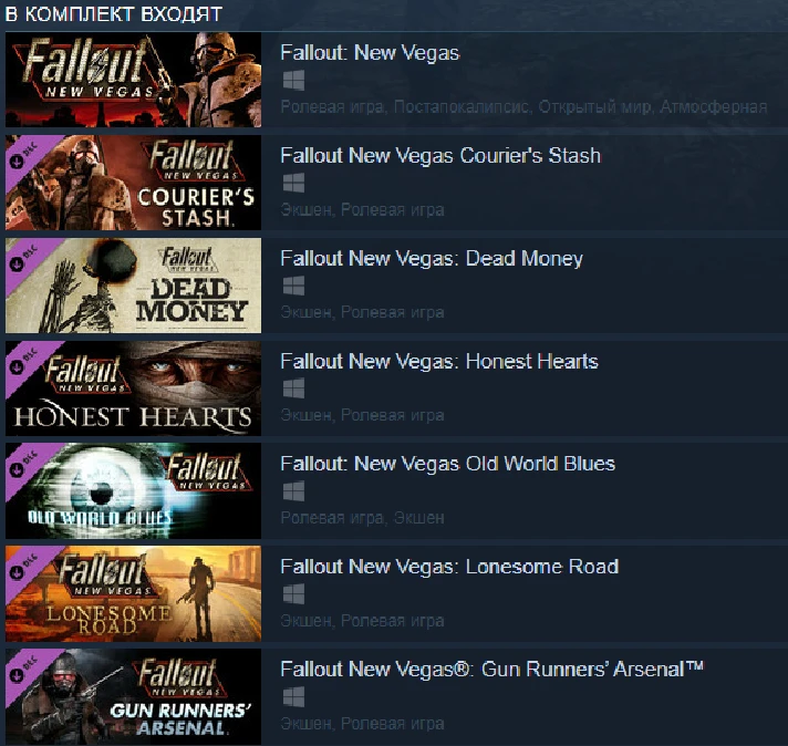 Fallout New Vegas Ultimate ROW (Steam Gift Region Free)