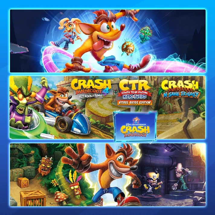 Crash Bandicoot - Crashiversary Bundle XBOX ONE X|S 🔑