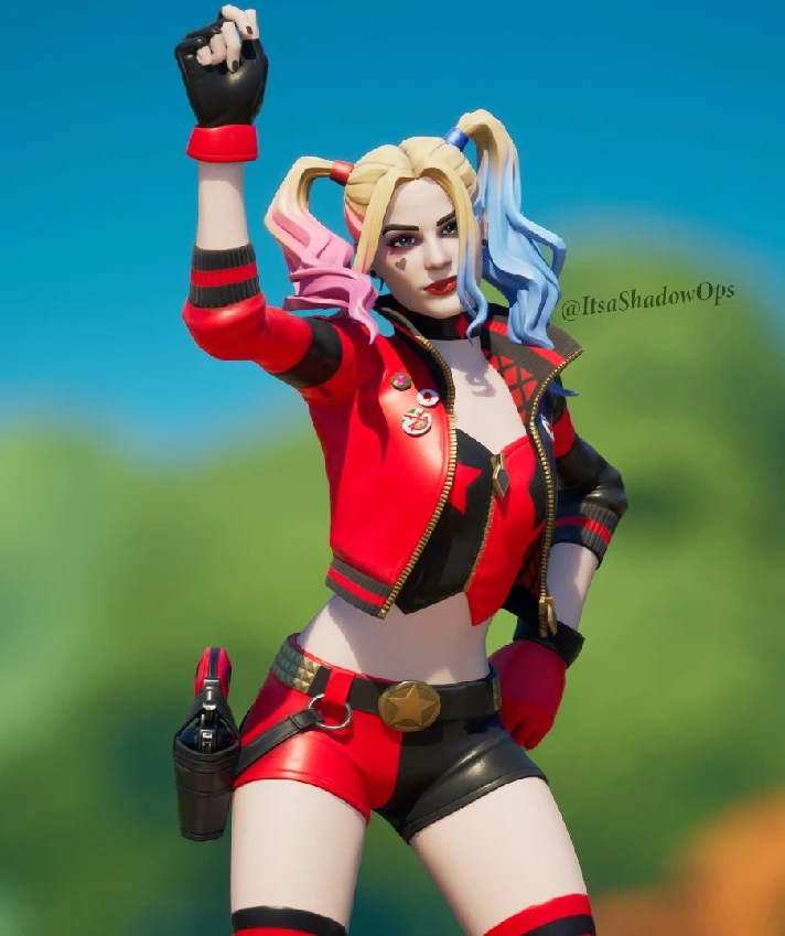 Fortnite - Rebirth Harley Quinn Skin (Epic) Region free