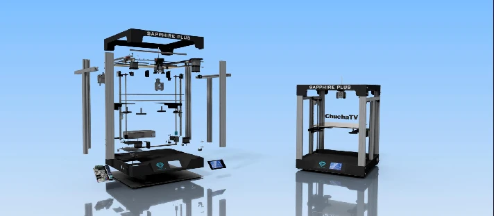 3D model 3D printer Twotrees Sapphire Plus V1.1