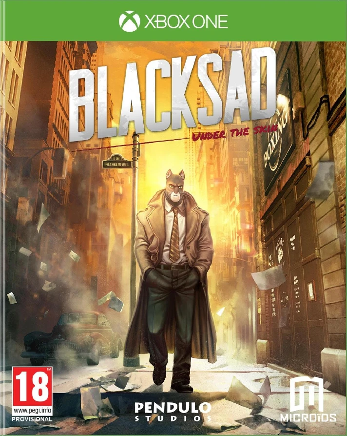 ✅Blacksad: Under the Skin XBOX ONE SERIES X|S Key 🔑🎮