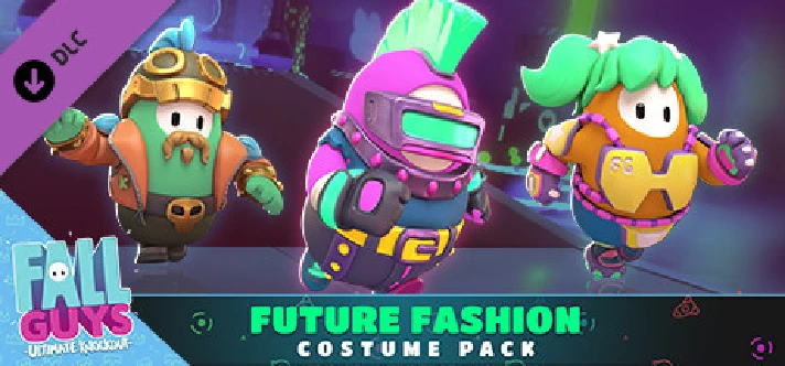 Fall Guys Ultimate Knockout Future Fashion Pack IN-GAME