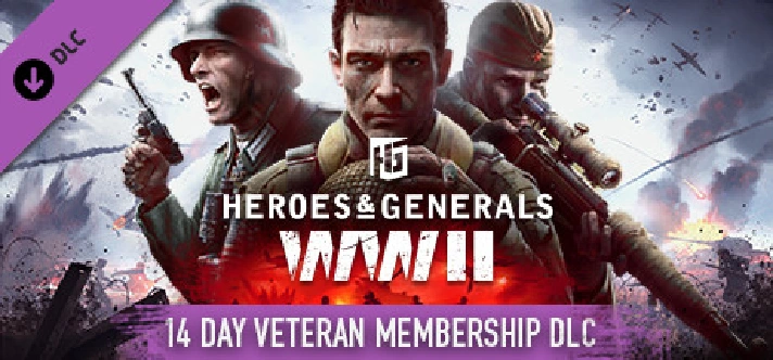 Heroes & Generals 14 day Veteran Membership IN-GAME 💥