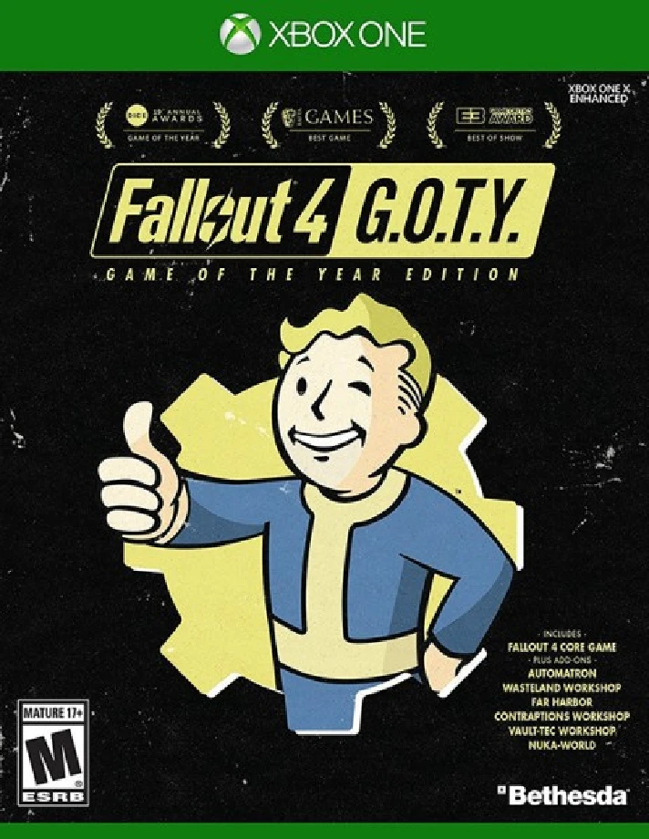 FALLOUT 4: GAME OF THE YEAR EDITION XBOX🔑KEY