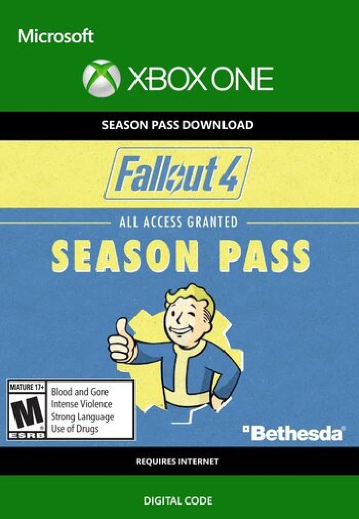 🎮🔥Fallout 4 Season Pass(DLC) XBOX ONE / X|S 🔑Key🔥