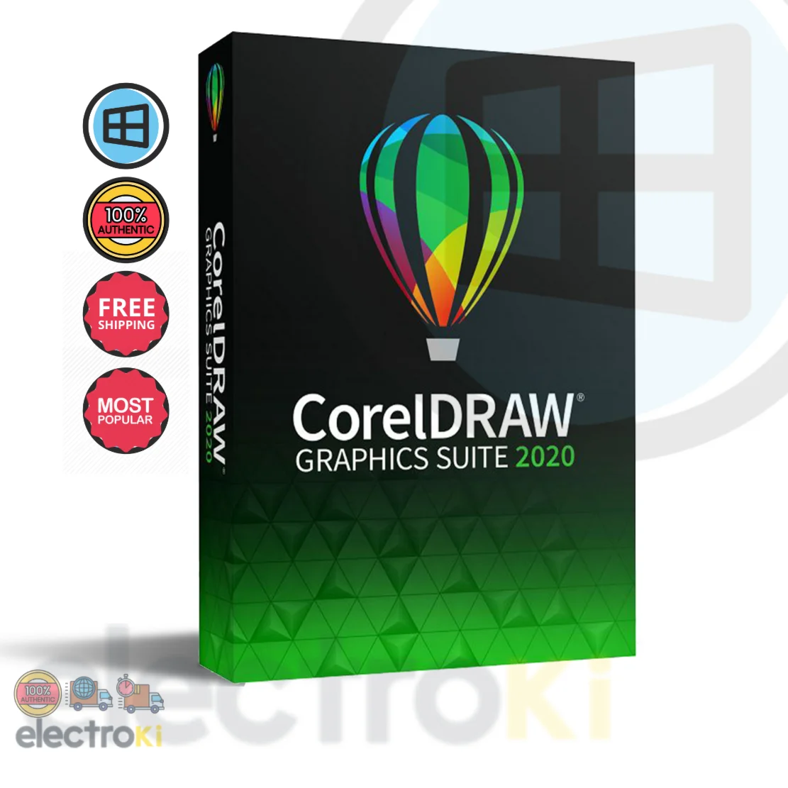 Corel DRAW Graphics Suite 2020 Lifetime & Multilingual