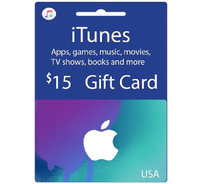 iTunes Gift Card $15 USA