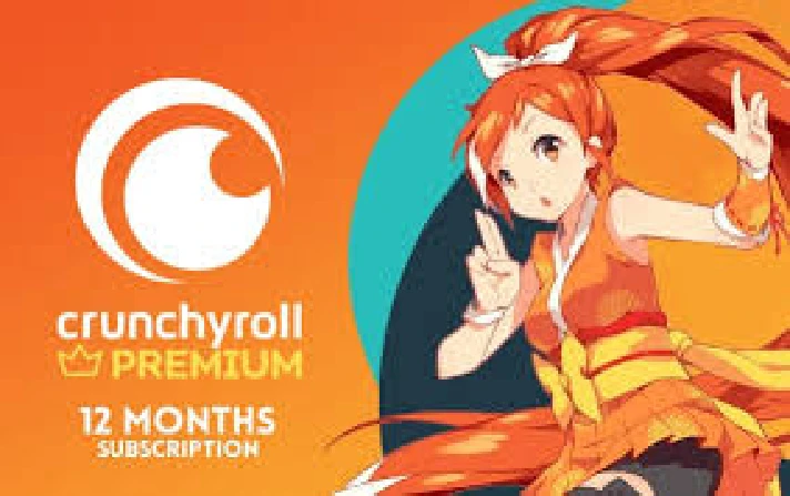 🎗CRUNCHYROLL Premium MEGA FAN🎗12 Month 🎗 Warranty