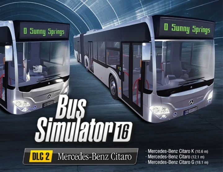 Bus Simulator 16 MercedesBenz Citaro Pack steam DLC