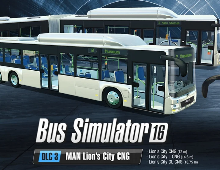 Bus Simulator 16 MAN Lions City CNG Pack steam DLC