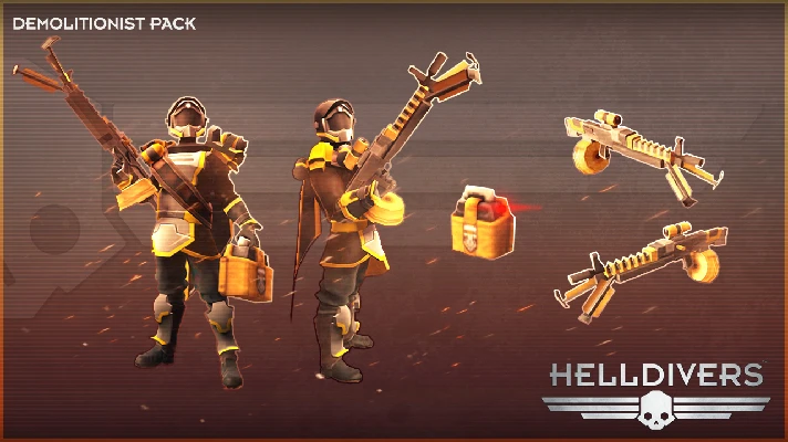 HELLDIVERS Demolitionist Pack (steam key)