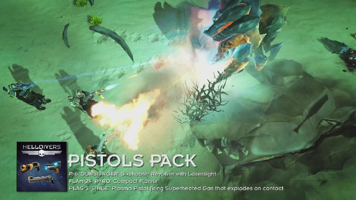 HELLDIVERS Pistols Perk Pack (steam key)