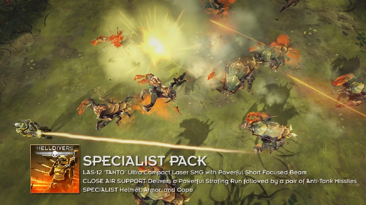 HELLDIVERS Specialist Pack (steam key)