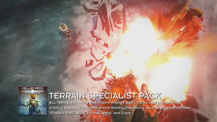 HELLDIVERS Terrain Specialist Pack (steam key)