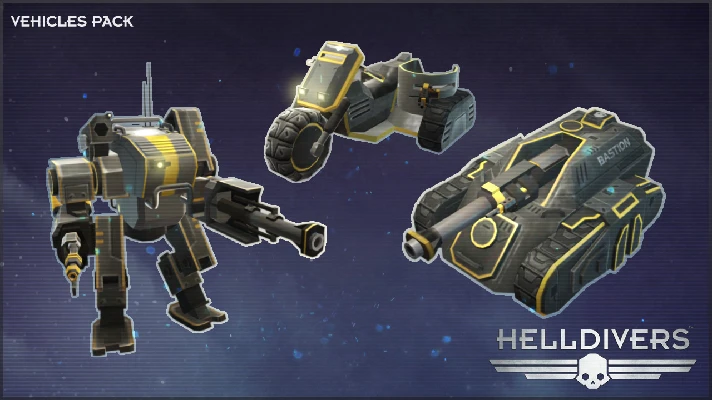 HELLDIVERS Vehicles Pack (steam key)