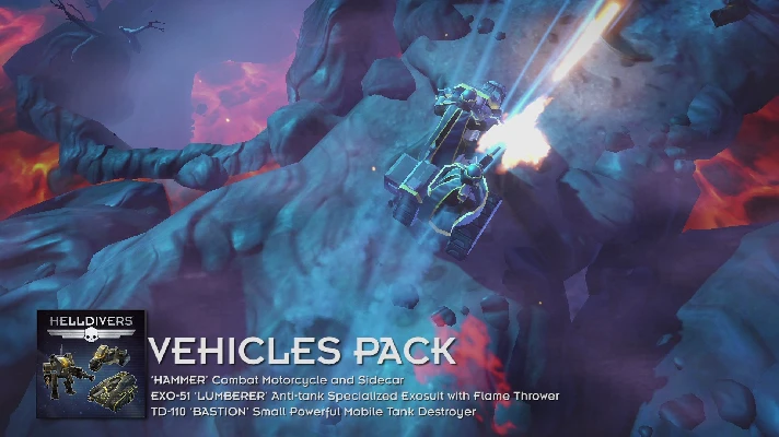 HELLDIVERS Vehicles Pack (steam key)