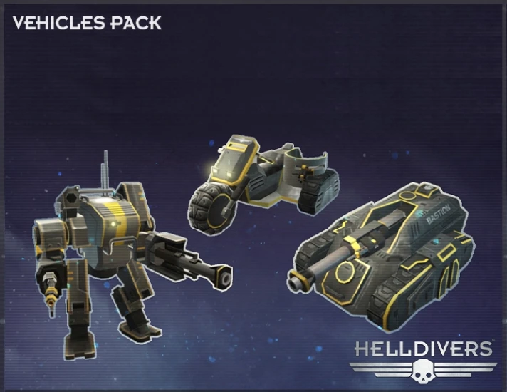 HELLDIVERS Vehicles Pack (steam key)