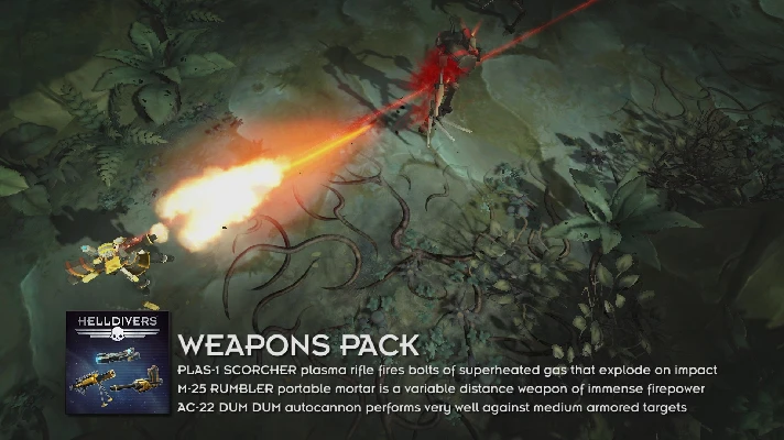 HELLDIVERS Weapons Pack (steam key)