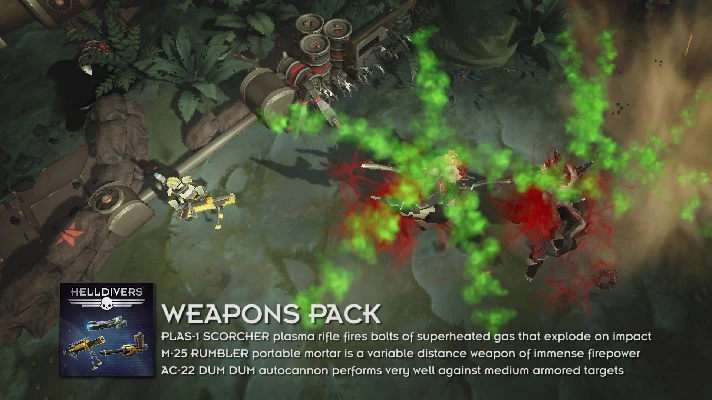 HELLDIVERS Weapons Pack (steam key)