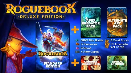 Roguebook – Deluxe Edition [Steam аккаунт] 🌍 Region Free