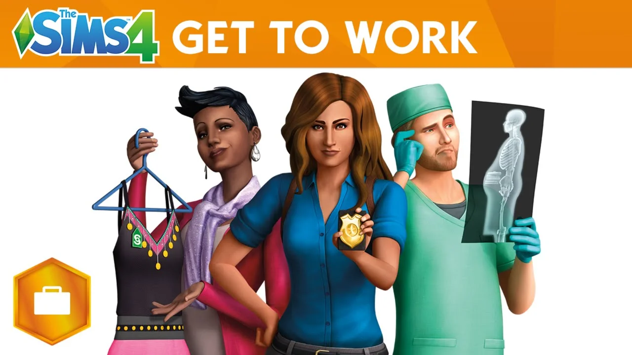 The Sims 4 + DLC На работу! / Русский / Подарки