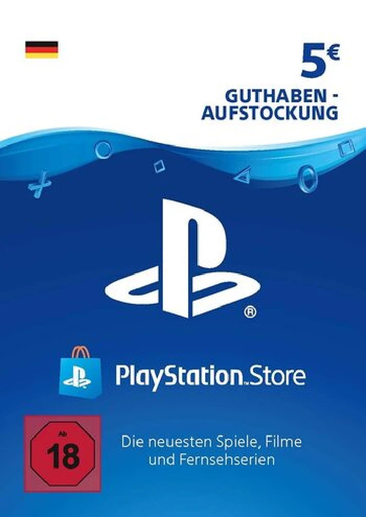 PLAYSTATION NETWORK (PSN) - 5€ EUR (DE , GERMANY) 🎁