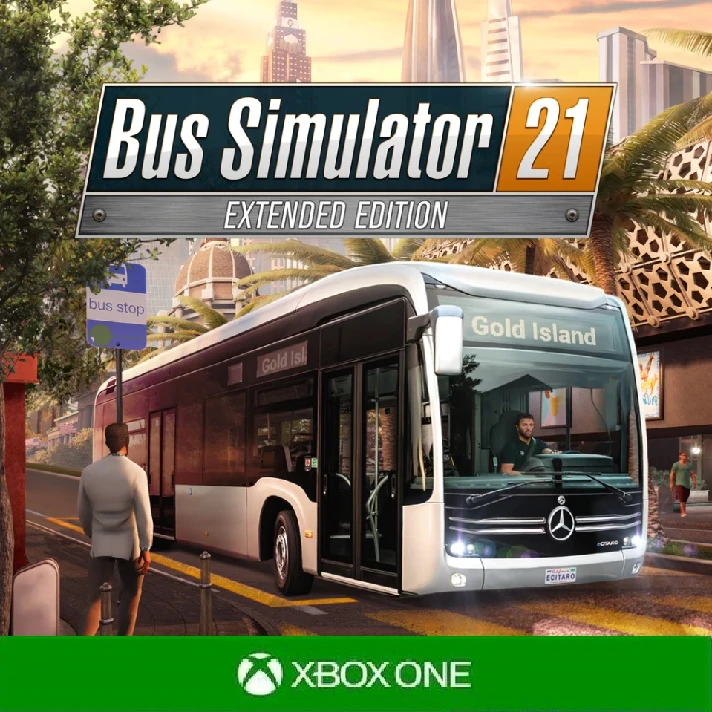 BUS SIMULATOR 21 - EXTENDED EDITION XBOX ONE + SERIES ⭐