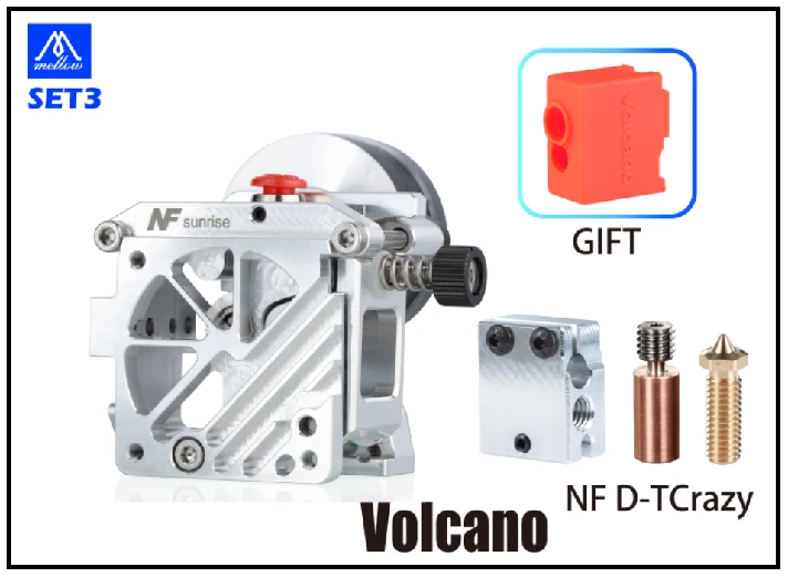 3D model Direct extruder NF-sunrise for 3D printer