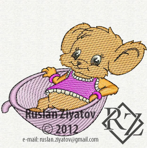 Дизайн детской вышивки 