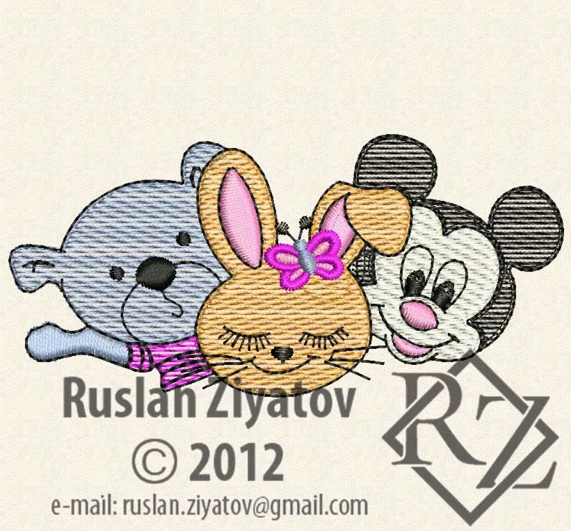 Дизайн детской вышивки 