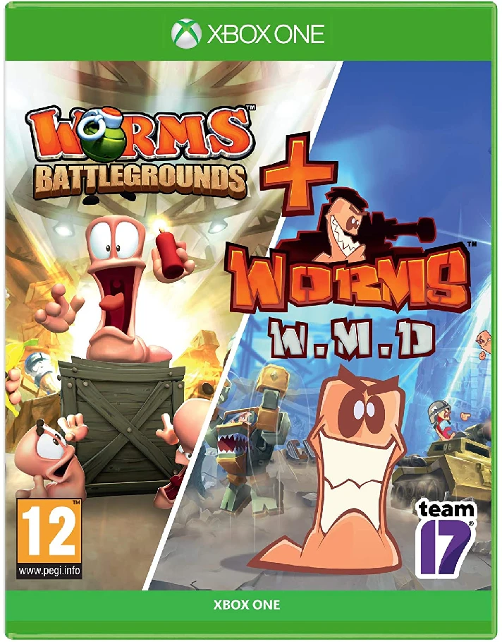 🎮Worms Battlegrounds + Worms W.M.D XBOX ONE / X|S🔑Key