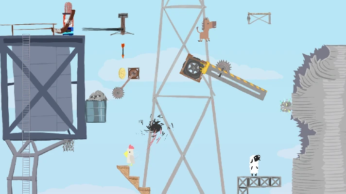 ⭐️ Ultimate Chicken Horse - STEAM ONLINE (Region Free)