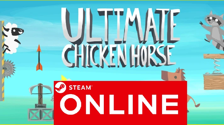 ⭐️ Ultimate Chicken Horse - STEAM ONLINE (Region Free)