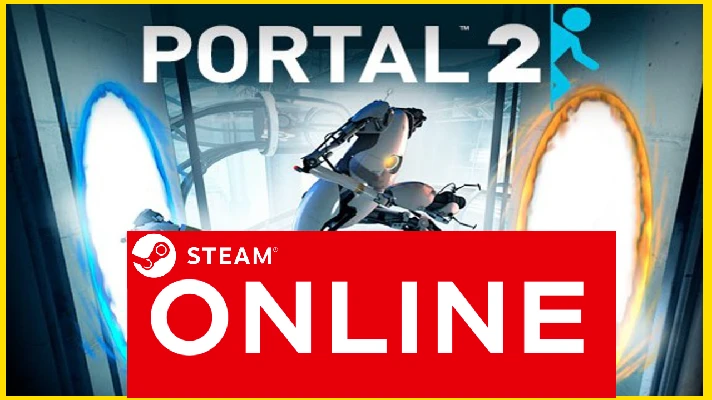 ⭐️ Portal 2 - STEAM ONLINE (Region Free)