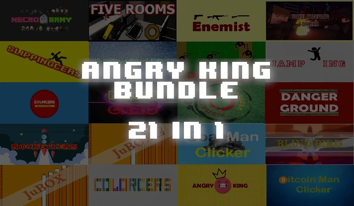 Angry King BUNDLE (21 in 1 games!)