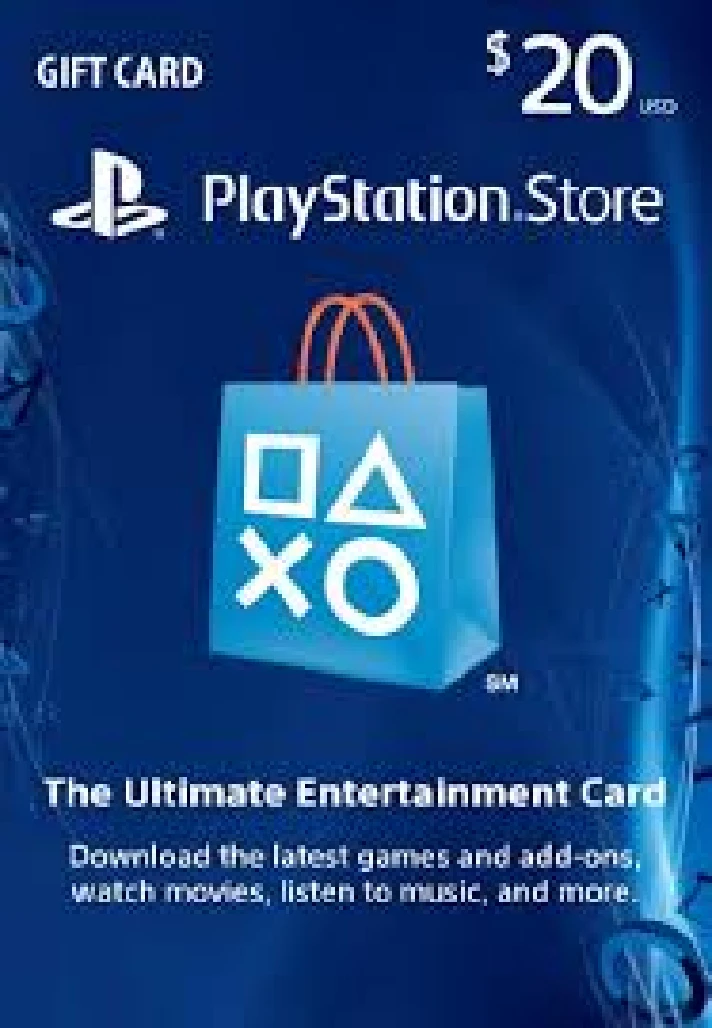 PLAYSTATION NETWORK CARD PSN 25$ US (ONLY USA ACC)