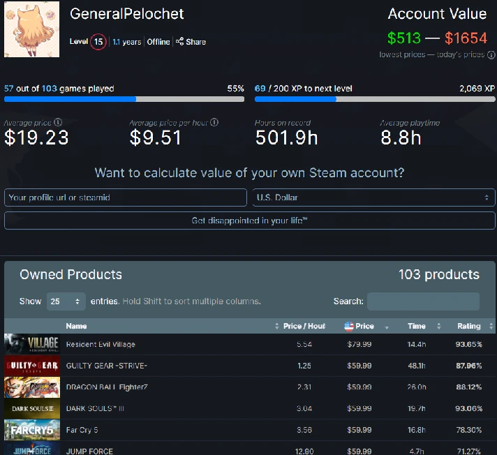 Steam Account 100 Games ✔️(Region Free)(GLOBAL)🌍