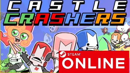 ⭐ ️ Castle Crashers - STEAM ОНЛАЙН (Region Free)
