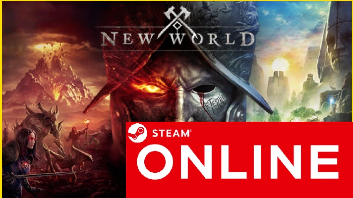 🔥 New World Aeternum- STEAM ONLINE (Region Free)