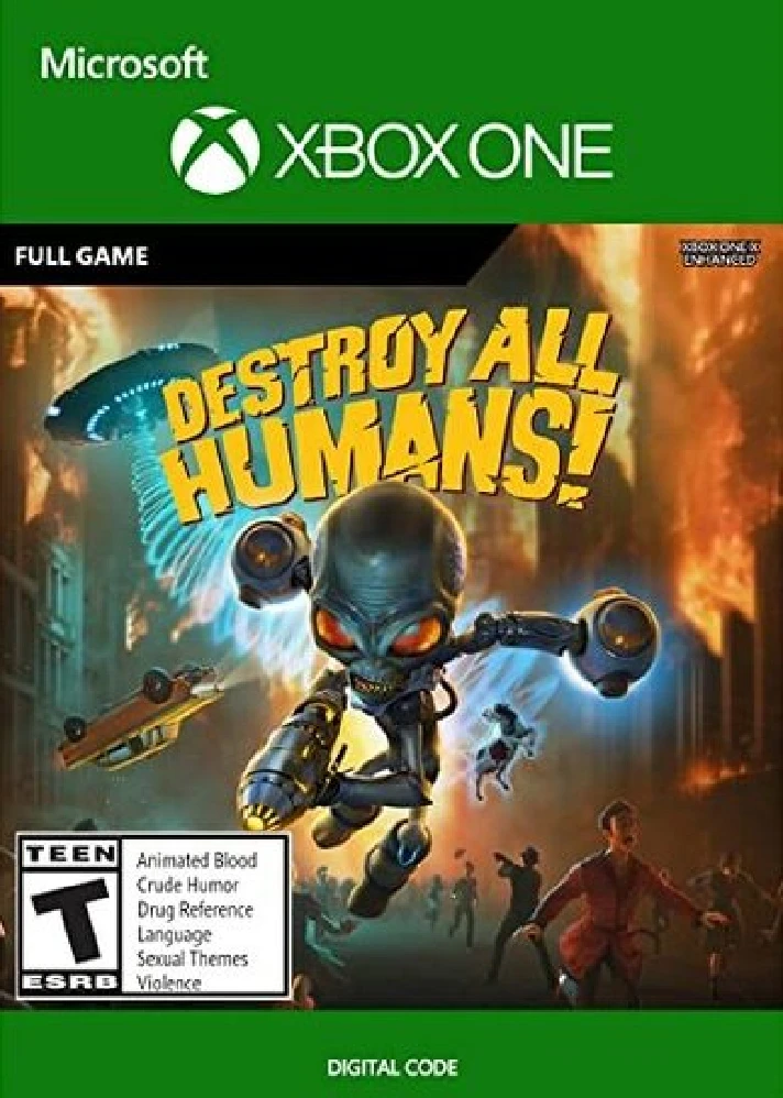 🎮🔥Destroy All Humans! XBOX ONE / SERIES X|S 🔑Key🔥