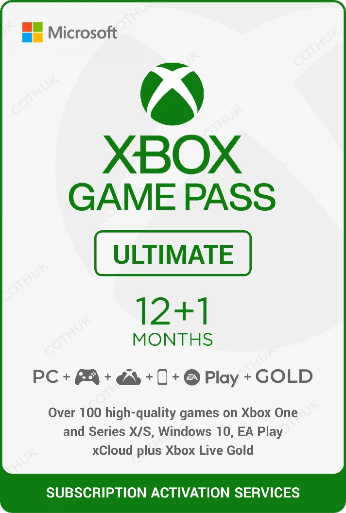 🐲 XBOX GAME PASS ULTIMATE 1-2-3-4-5-6-7-10-12 MONTHS