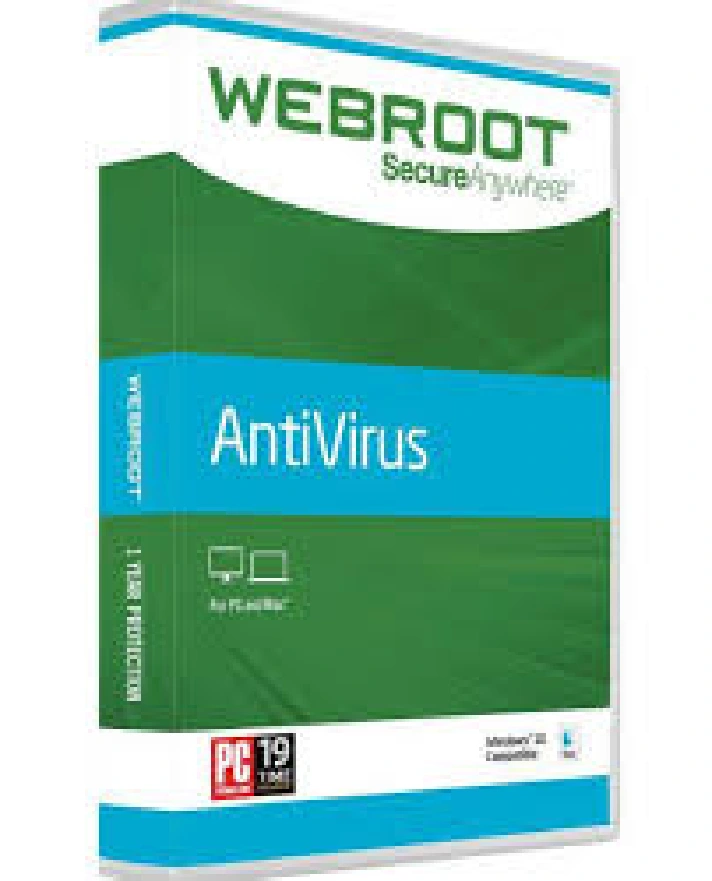 Webrot SecureAnywhereAntiVirus to December 30, 2025/1PC