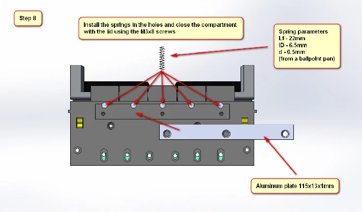 Cassette tape mechanism simulator (STL files)