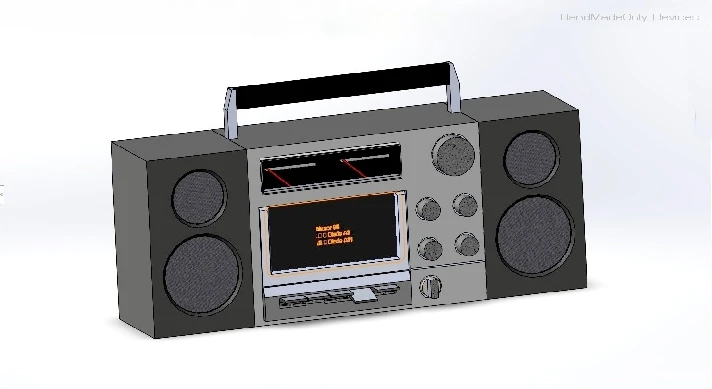 Cassette tape mechanism simulator (STL files)