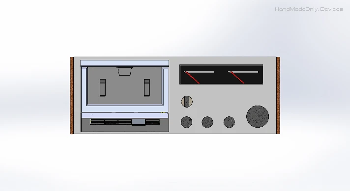 Cassette tape mechanism simulator (STL files)