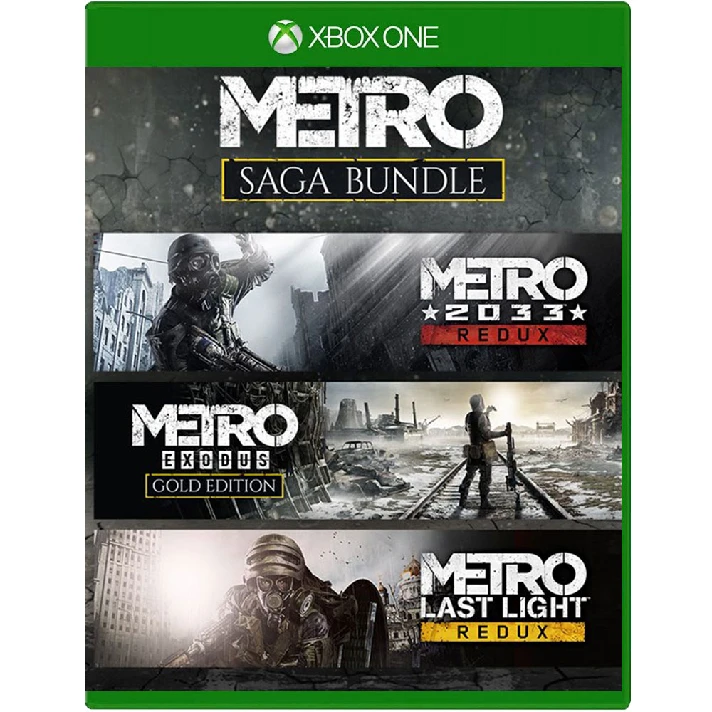 METRO SAGA BUNDLE/EXODUS GOLD XBOX ONE,X|S🔑KEY