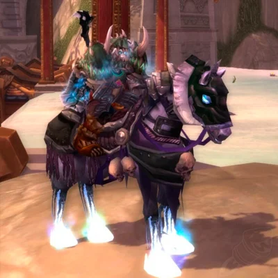 Багровый конь смерти (Маунт) WoWCircle х100