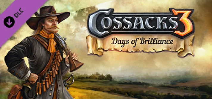 Cossacks 3: Days of Brilliance (DLC) STEAM KEY /GLOBAL*